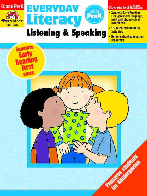 Title details for Everyday Literacy: Listening and Speaking by Evan-Moor Educational Publishers - Available